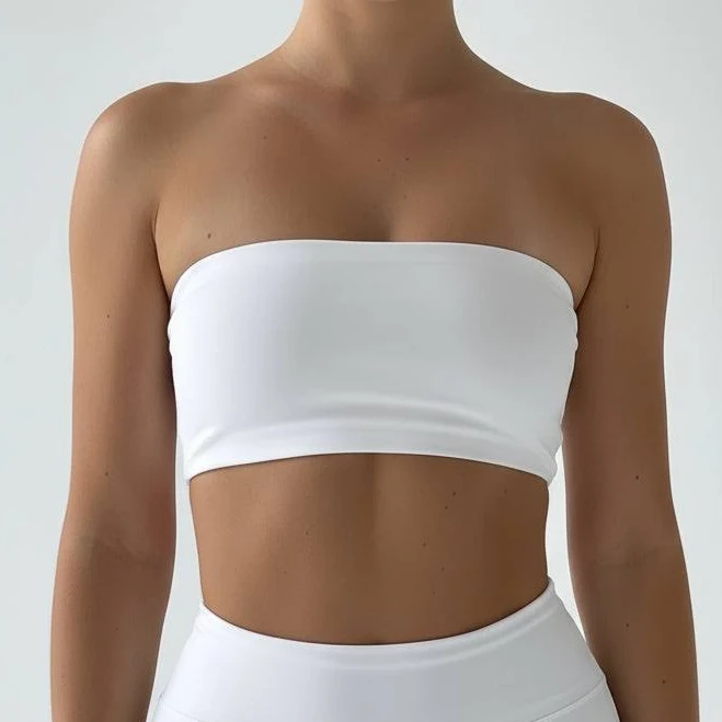 bandeau top Cotton Jersey Mini Bandeau Top KAV Wear $24.9