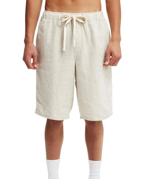 matching set Cotton On Men's Baggy Linen Shorts Nordstrom $34.99