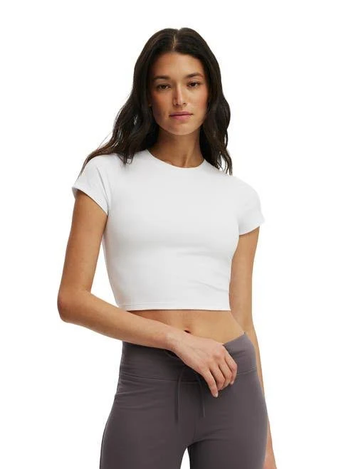 t-shirt Cotton On Women's Ultra Soft Cropped Fitted T-shirt Nordstrom $24.99
