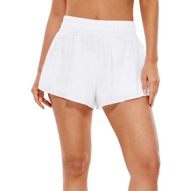 shorts CRZ YOGA Women's Feathery-Fit Soft 2 in 1 Flowy Shorts 3 shop.crzyoga.com $28