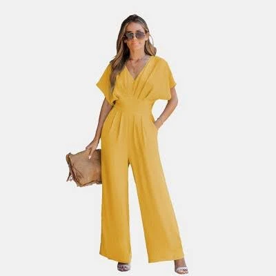 romper Cupshe Women's Breezy Crinkled Chiffon Jumpsuit Target $41.99