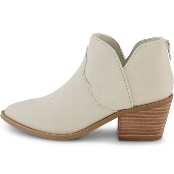 shoes Cushionaire Women's Rodeo Western Stacked Heel Ankle Boots with Memory Foam Cushionaire $49.99