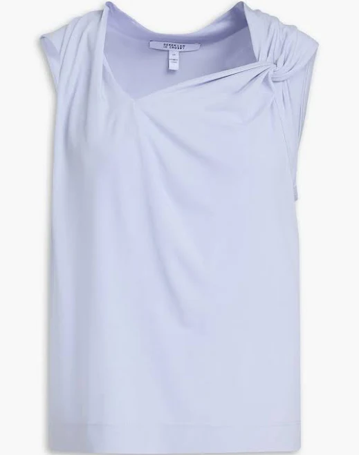 sleeveless top Derek Lam 10 Crosby Alya Draped Women Jersey Top ModeSens $59