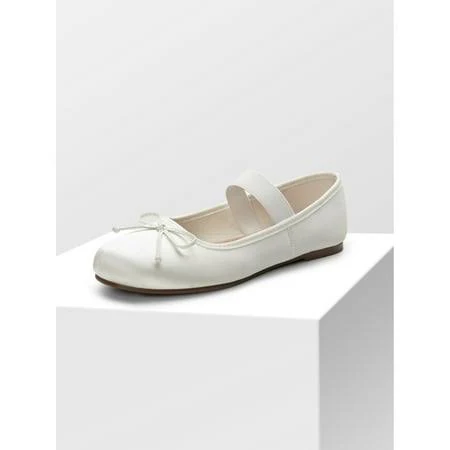 shoes Dream Pairs Women's Satin Bow Knot Ballet Flats Walmart - TopShoes $23.39