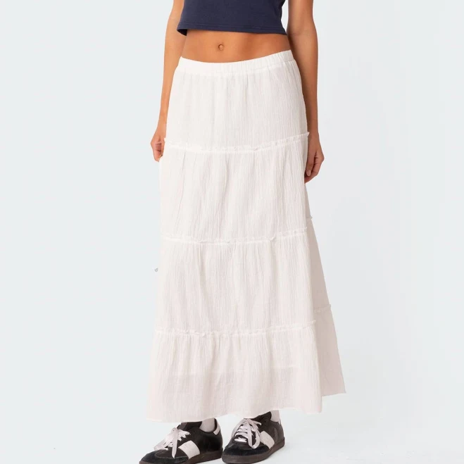 skirt Edikted Charlotte Tiered Maxi Skirt edikted $39