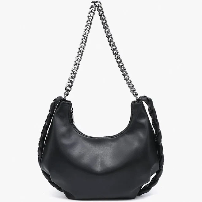 bag Elliot Vegan Chain Strap Satchel Jen & Co. $28.99