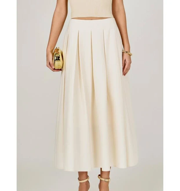 maxi skirt Endless Rose Women's Pleated Midi Skirt Macy's $162