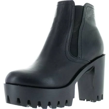 shoes Fabia-01 Women's Platform Lug Sole Chunky Ankle Boots Walmart - Off Price Direct $23.94