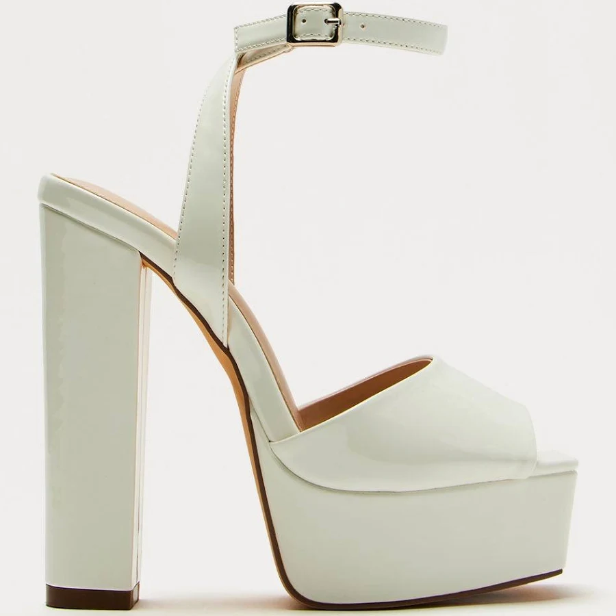 shoes Fashion Nova Women's Catalina Platform Block Heel Shoes Fashion Nova $30.99