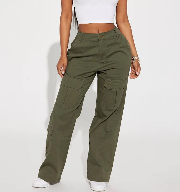 cargo pants Fashion Nova Women's Out of My Lane Cargo Pants Fashion Nova $39.99