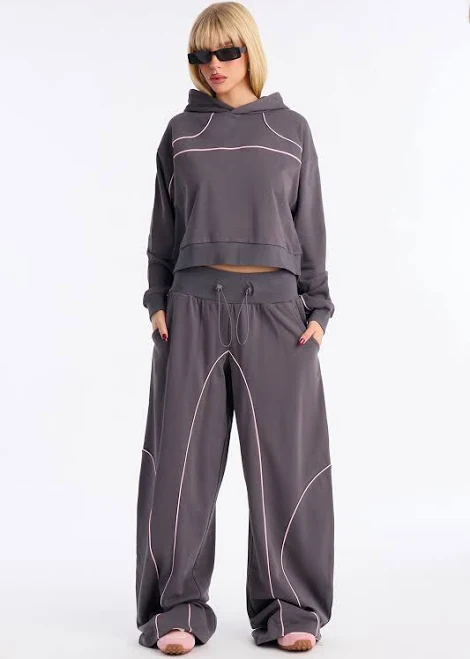 oversized outfit Fashion Nova Women's Oversized Hoodie Pant Set Fashion Nova $32.99