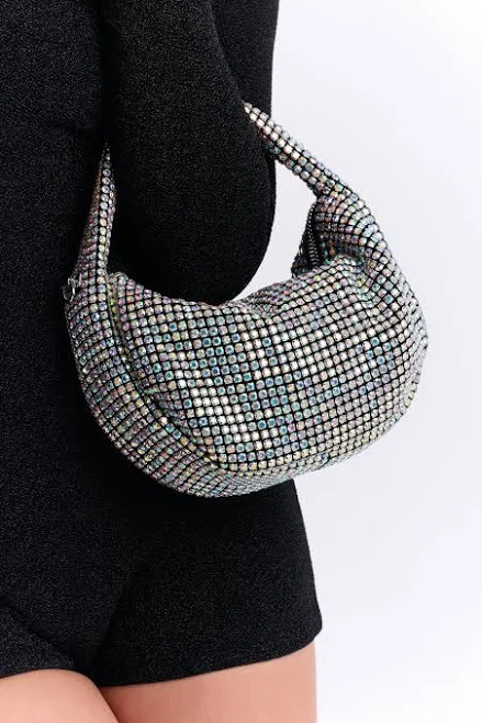 bag Fashion Nova Women's Rhinestone Blinged Out Bag Fashion Nova $10.98