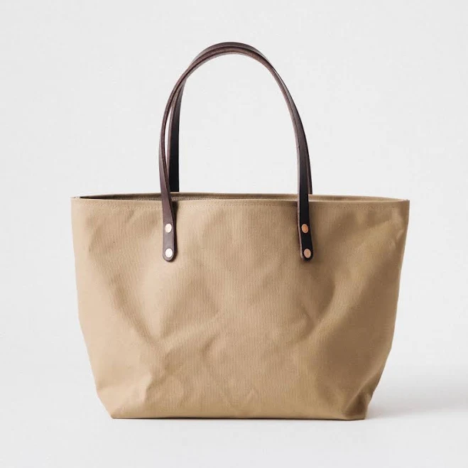 bag Field Tan Canvas East West Tote KMM & Co. $185