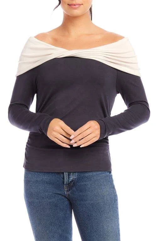 off-shoulder top Fifteen Twenty Women's Jillian Off The Shoulder Top Stylight Inc. $54