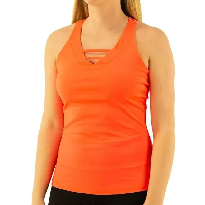 top Fila Women's Essentials Halter Tennis Tank Tennis Express $21.97