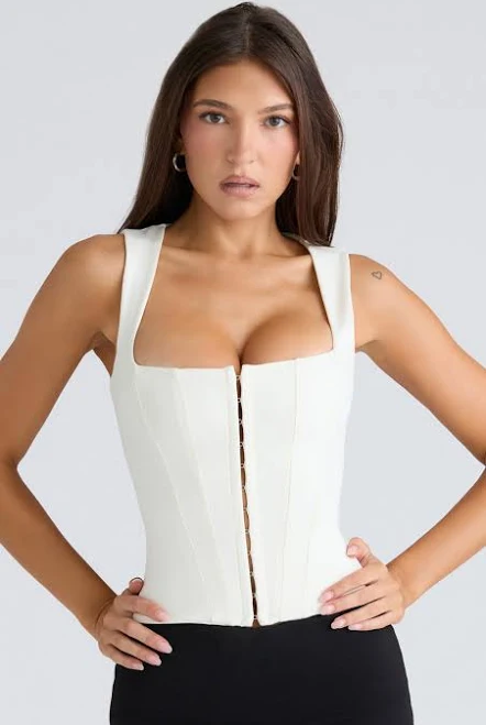 top Fitted Corset Top House of CB $119