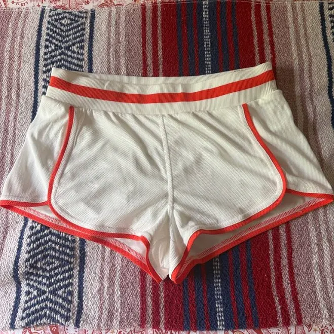 shorts Free People Athletic Shorts with Orange Trim Poshmark $29