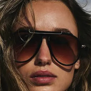accessory Free People Ventura Oversized Aviator Sunglasses Free People $25