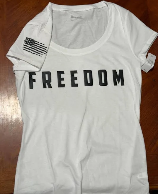top Freedom Women's Scoop Neck Shirt Etsy - Seller $10