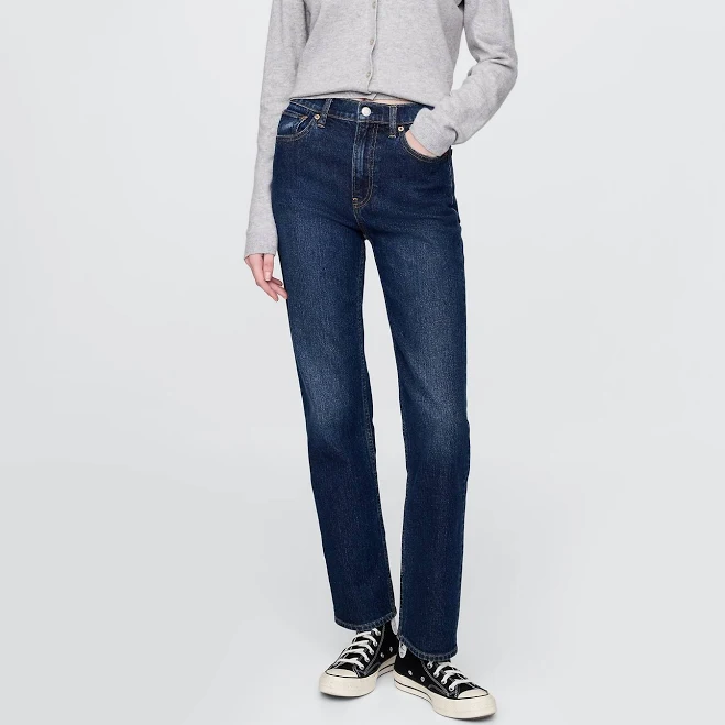 jeans Gap Women's High Rise '90s Slim Straight Jeans Gap $44
