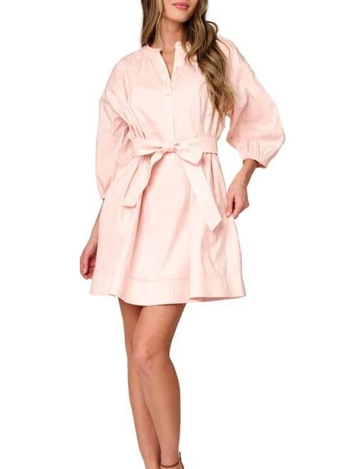 dress Gibsonlook Women's Ambition Belted Cotton Shirtdress Nordstrom $120