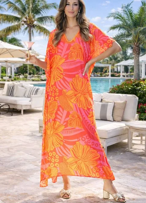 dress Giovanna Kaftan Walker&Wade $385