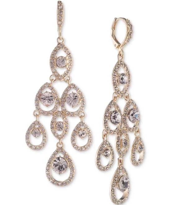 accessory Givenchy Women's Crystal Chandelier Earrings Macy's $61.6
