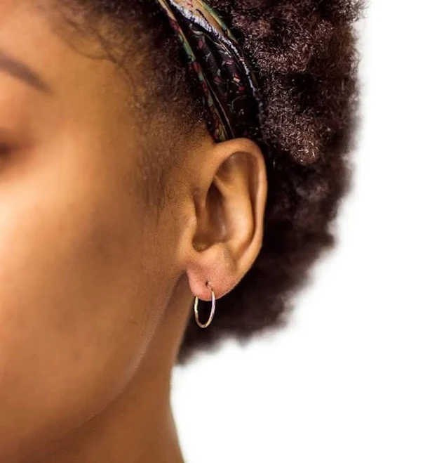 accessory Gold Filled Hoop Earrings Etsy - NadinArtDesign $22.5