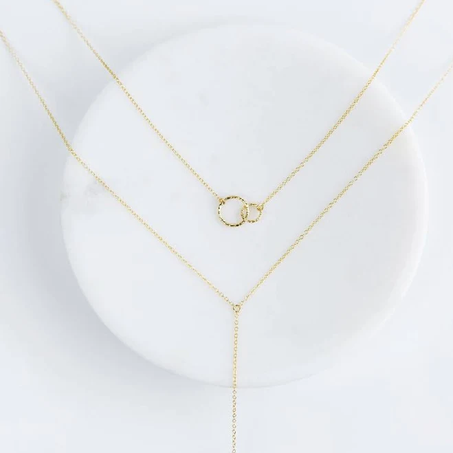 accessory Grayling Ella + Aria Y Necklace Layering Set Grayling Jewelry $138