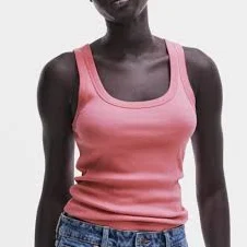 top H&M Ladies Ribbed Tank Top H&M $9.99