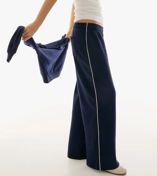 pants H&M Ladies Wide-Leg Joggers H&M $19.99