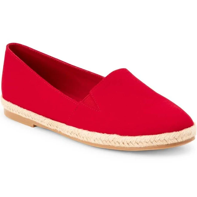 shoes House of Bruar Ladies Canvas Slip-On Espadrilles The House of Bruar $50