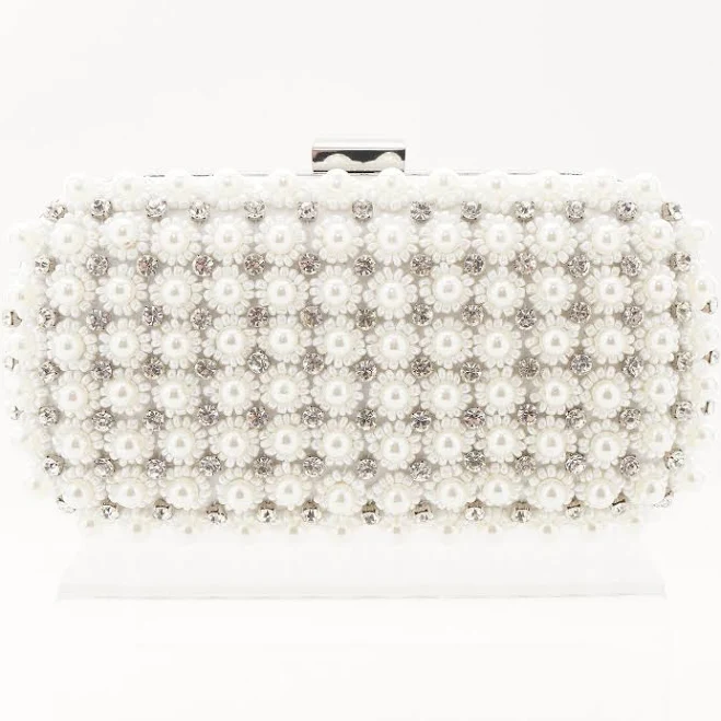 bag Inc International Concepts Kiana Imitation Pearl Mini Clutch $129, eBay - fnsoutlets $69.99