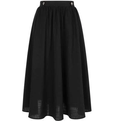 skirt Inspire Chic Women's Elastic Waist A-Line Midi Skirt Target $40.99
