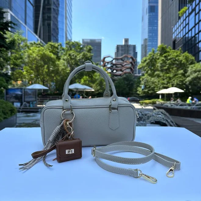 bag Italian Leather Top Handle Bag with Gold Hardware Etsy - Seller $95