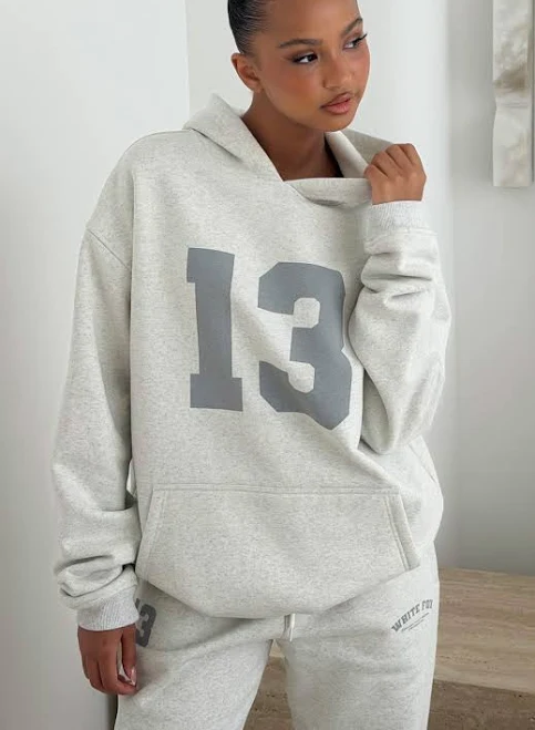 top It's Your Chance Oversized Hoodie White Fox Boutique $69.99