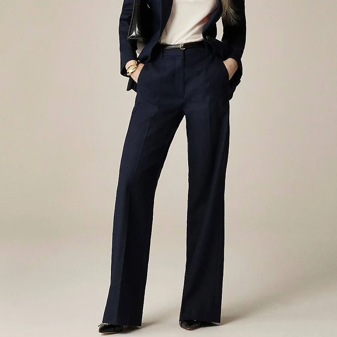 pants J.Crew Women's Carolina Flare Stretch Linen Blend Pants J.Crew $99.5