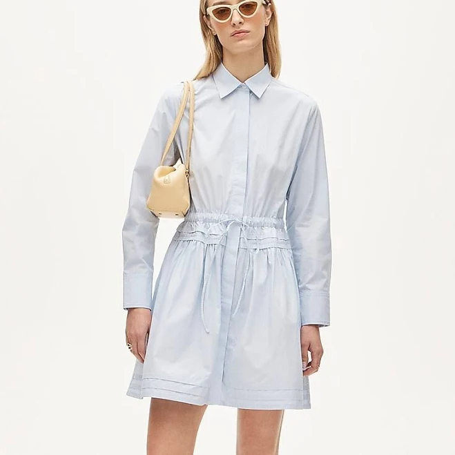 dress J.Crew Women's Elena Cotton Poplin Mini Shirt-Dress J.Crew $88.5