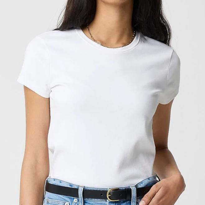 top J.Crew Women's Essential Short-Sleeve Tee J.Crew Factory $24.95