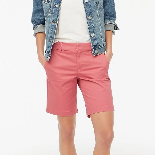 shorts J.Crew Women's Frankie Bermuda Chino Shorts J.Crew Factory $29.95