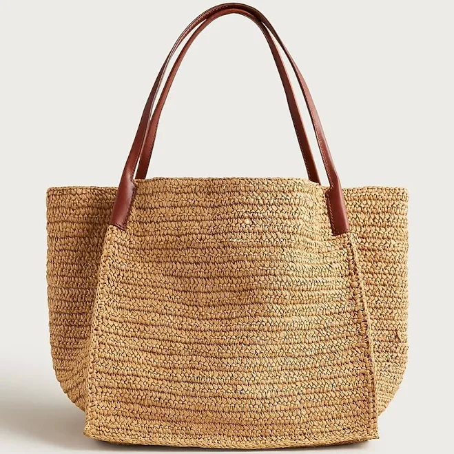 bag J.Crew Women's Large Handknotted Packable Tote Bag J.Crew $178