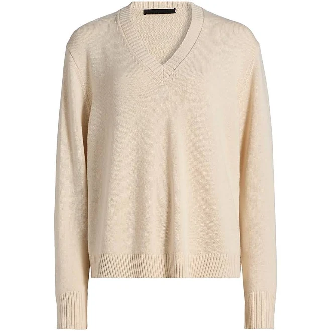 top Jenni Kayne Simone V-Neck Sweater Saks Fifth Avenue $225