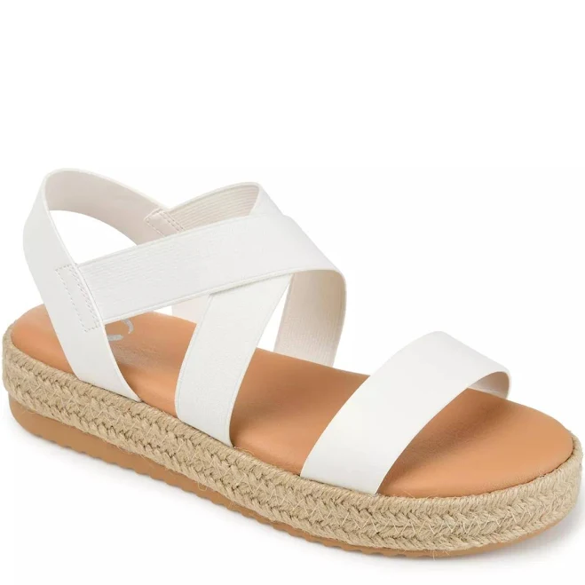 shoes JOURNEE Collection Caroline Platform Espadrille Sandals DSW $39.99