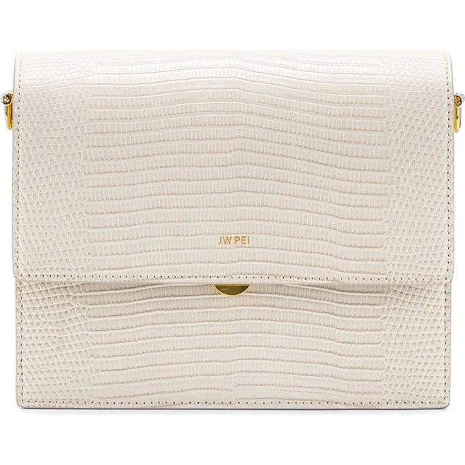 bag JW Pei Mini Flap Croc Embossed Faux Leather Shoulder Bag Nordstrom $89