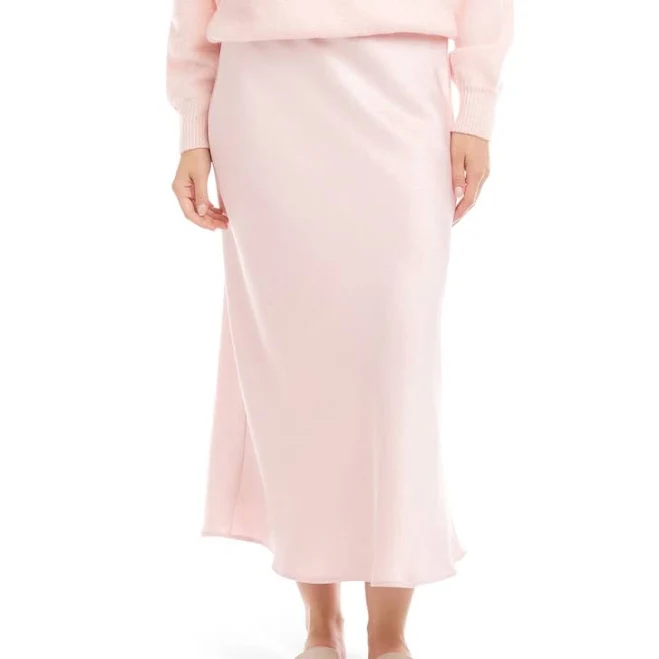 skirt Karen Kane Women's Bias Cut Satin Midi Skirt Nordstrom $88.8