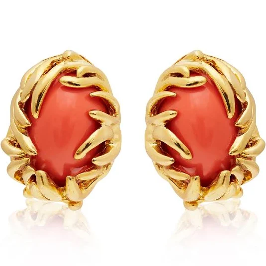 accessory Kenneth Jay Lane Branch & Coral Earrings Kenneth Jay Lane $90