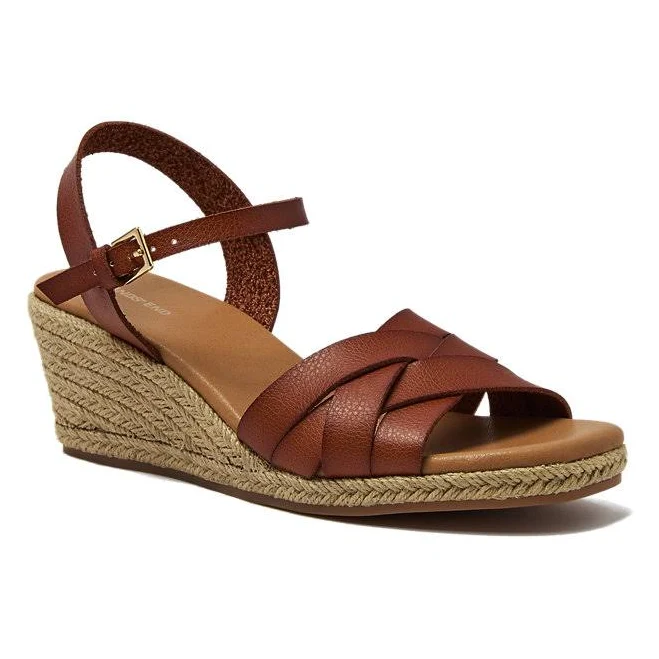 shoes Lands' End Women's Espadrille Wedge Sandals Lands' End $65.97