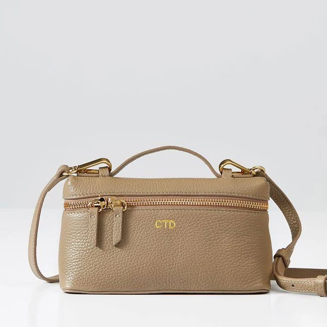 bag Leather Top Handle Crossbody Bag Mark and Graham $44.99