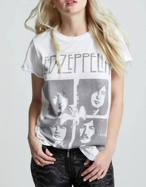 top LED Zeppelin Vintage Graphic Tee Recycled Karma Brands $52