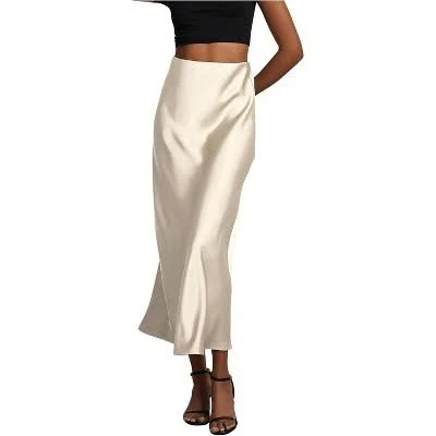 maxi skirt LEVEN Sixteen Women's Satin High Waist A-Line Maxi Skirt Target $89.99
